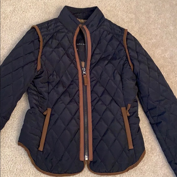 Zara Jackets & Blazers - ZARA light weight jacket! Navy blue Size small